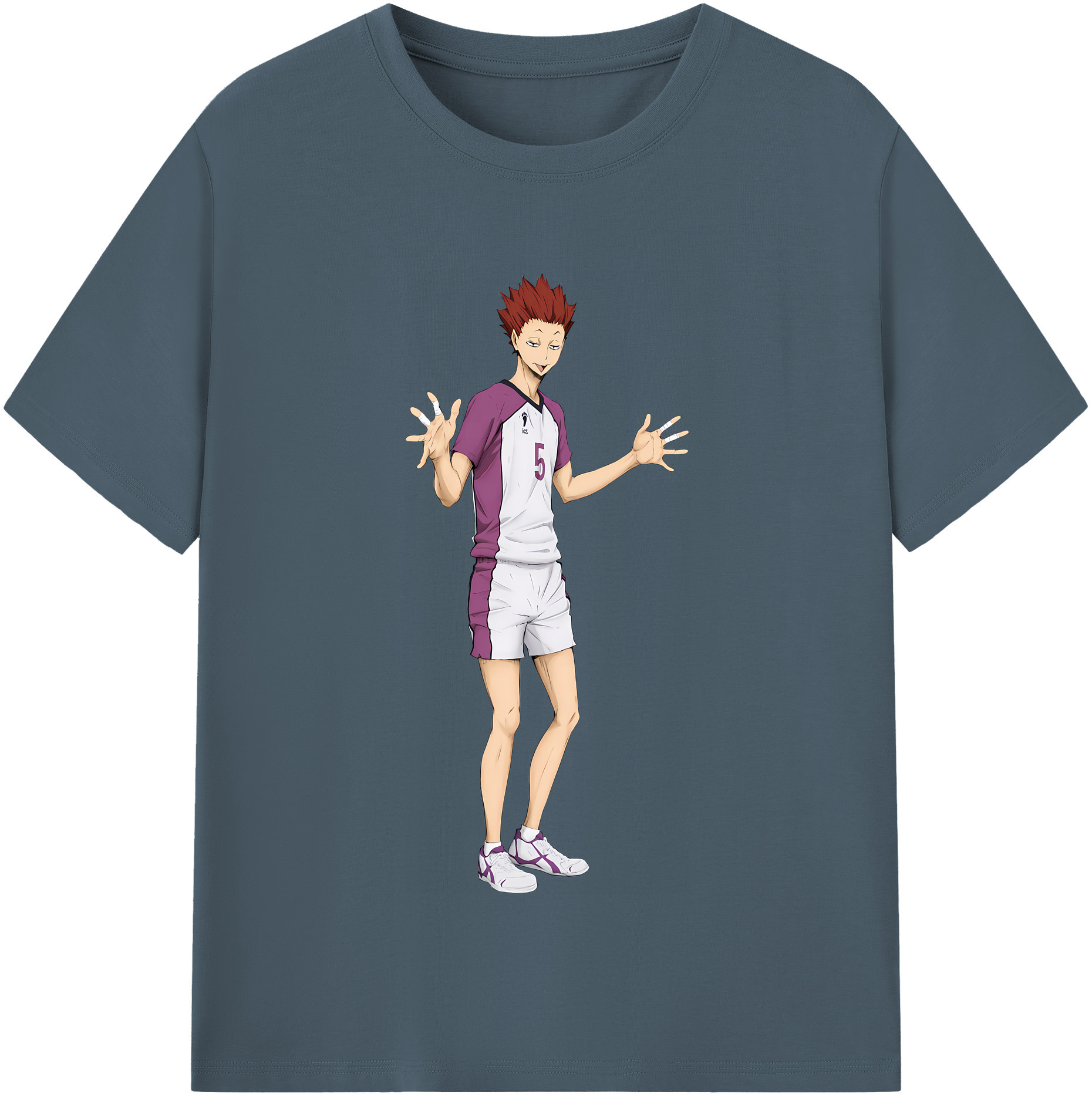 （画像用） ハイキュー!! Haikyu!! 綿100％半袖Tシャツ（フロントプリント）